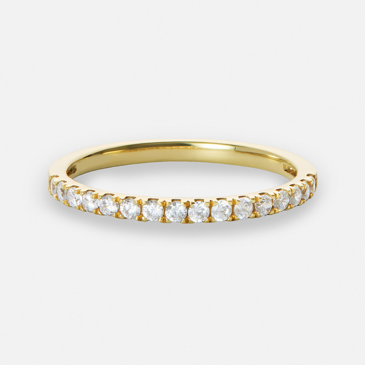 Half eternity Prong setting Classique
