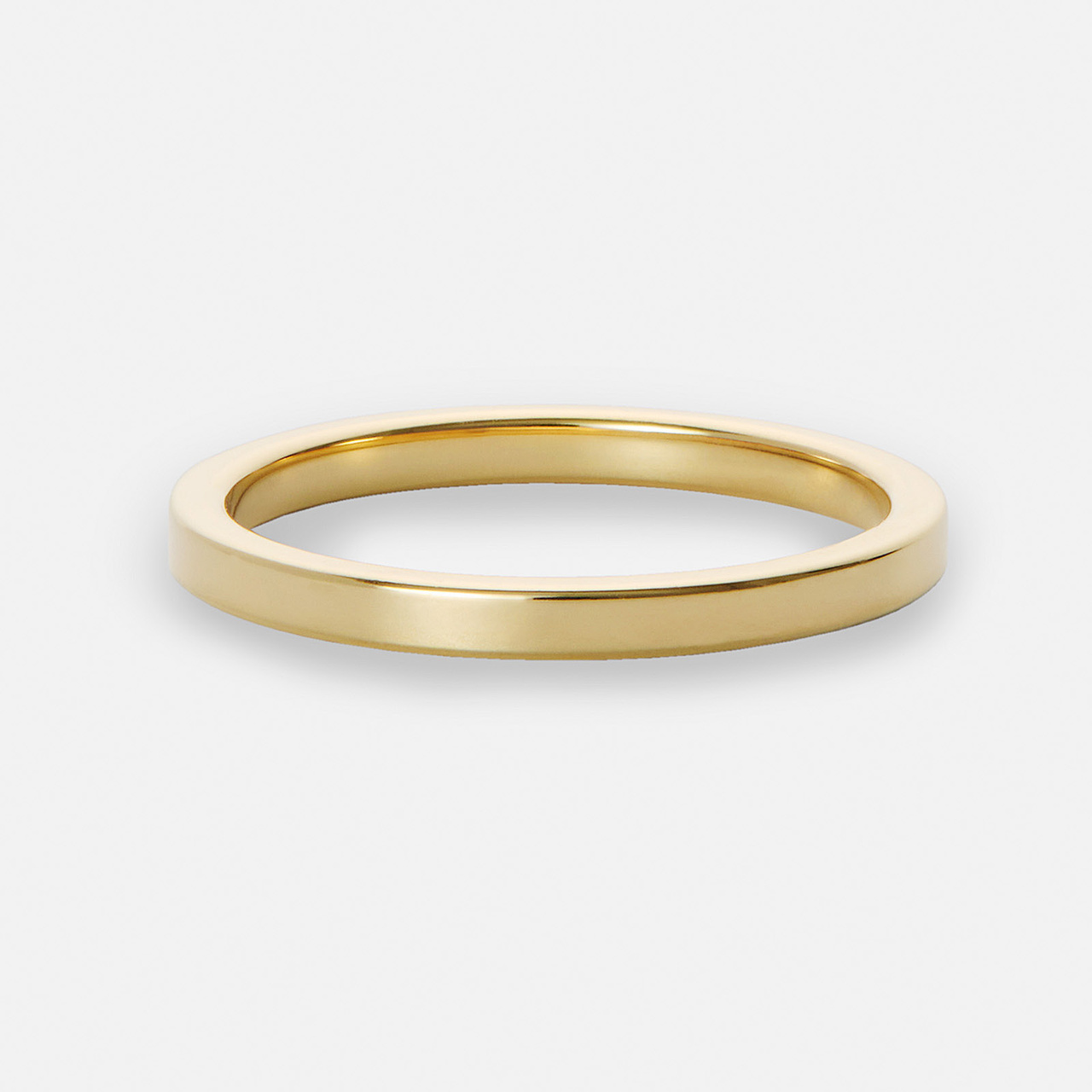 Plain ring Flat