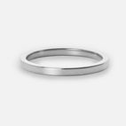 Plain ring Flat