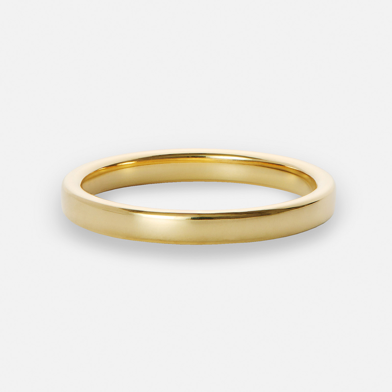 Slät ring Halvrundad