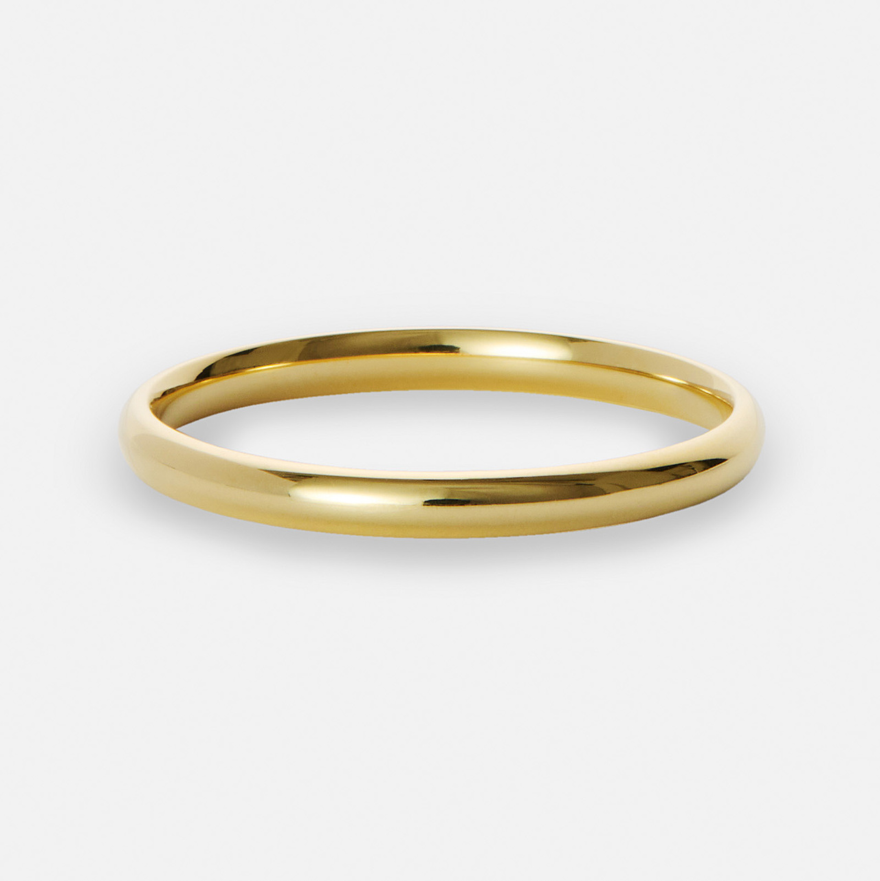 Plain ring Rounded