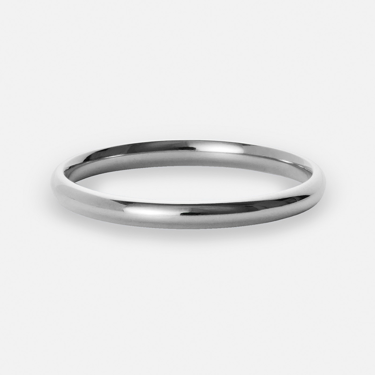 Plain ring Rounded