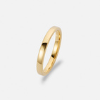 Slät ring Halvrundad