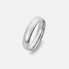 Plain ring Rounded Men