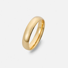 Plain ring Rounded Men