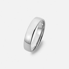 Plain ring Half Rounded Men