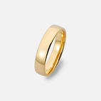 Plain ring Half Rounded Men