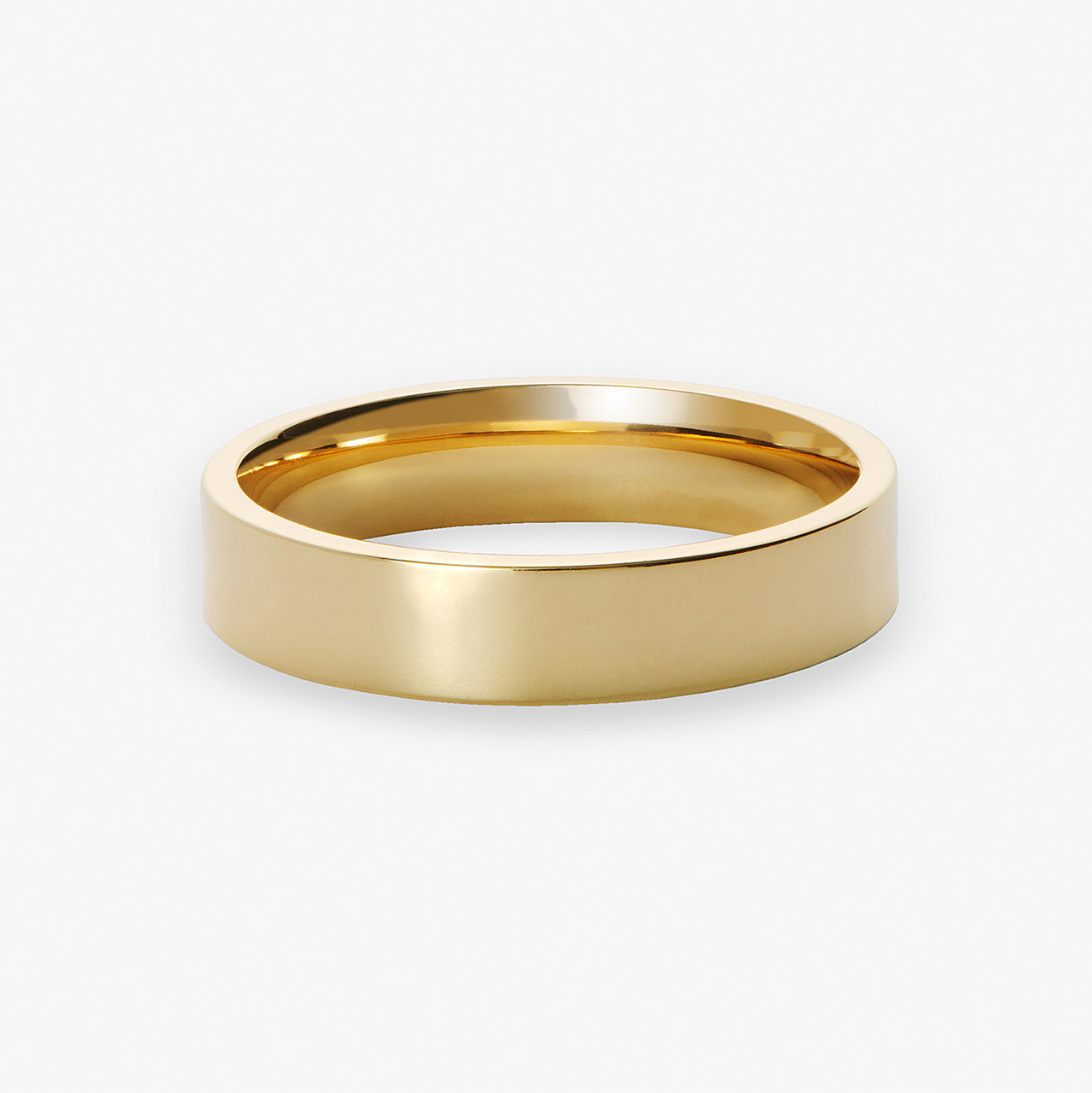 Plain ring Flat Men