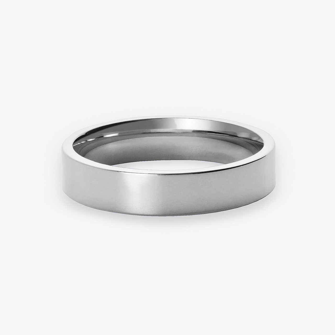 Plain ring Flat Men