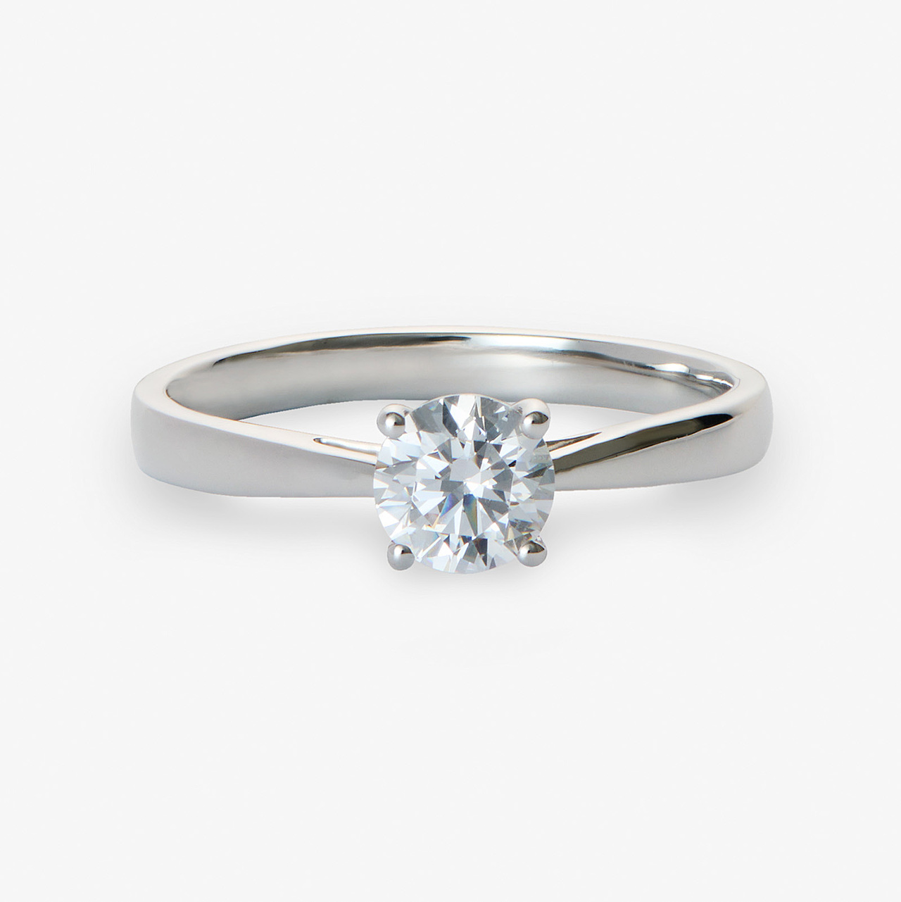 Solitärring fyra klor Classique
