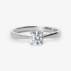 Solitärring fyra klor Classique