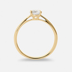 Solitaire ring four claws Classique
