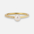 Perle d'Huître Lumière Akoya Ring