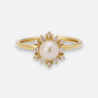 Cap d’Or Akoya Ring