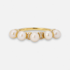 Mistral Akoya Ring