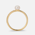 Perle d'Huître Lumière Akoya Ring
