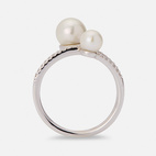 Dauphine Akoya Ring